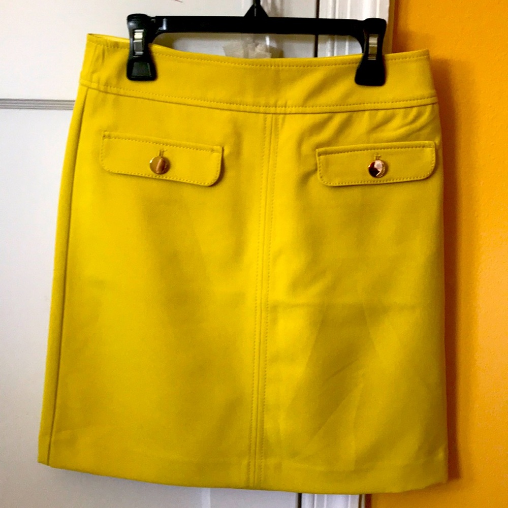 Yellow skirt
